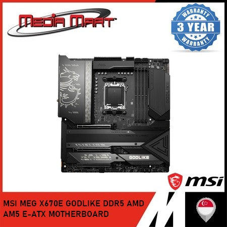 MSI MEG X670E GODLIKE DDR5 AMD AM5 E-ATX MOTHERBOARD