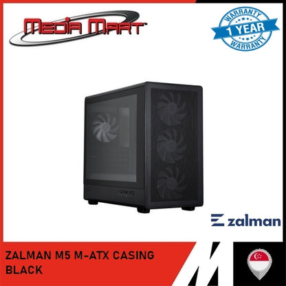 ZALMAN M5 M-ATX CASING BLACK