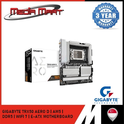 GIGABYTE TRX50 AERO D AM5 | DDR5 | WIFI 7 | E-ATX | MOTHERBOARD