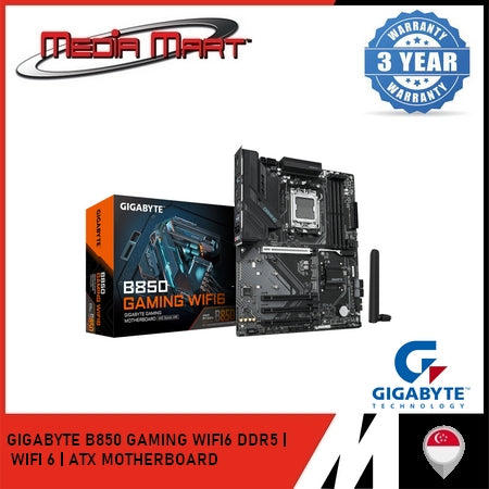 GIGABYTE B850 GAMING WIFI 6 AM5 DDR5 ATX MOTHERBOARD