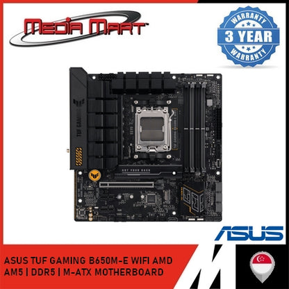 ASUS TUF GAMING B650M-E WIFI AMD AM5 | DDR5 | M-ATX MOTHERBOARD