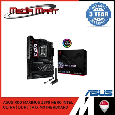 ASUS ROG MAXIMUS Z890 HERO | INTEL LGA 1851 | DDR5 | ATX MOTHERBOARD