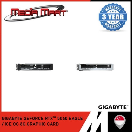 GIGABYTE GEFORCE RTX 5060 EAGLE / ICE OC 8G GDDR7 GRAPHIC CARD