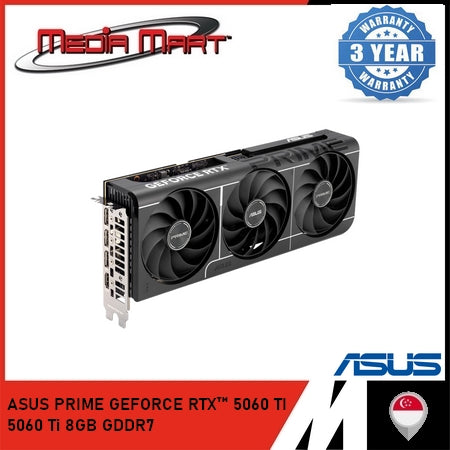 ASUS PRIME GEFORCE RTX 5060Ti 8GB GDDR7 GRAPHIC CARD