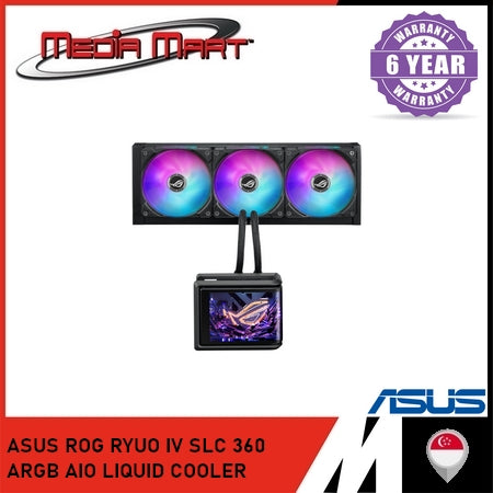 ASUS ROG RYUO IV SLC 360 ARGB AIO LIQUID COOLER