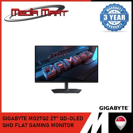 GIGABYTE MO27Q2 27" QD-OLED QHD FLAT GAMING MONITOR