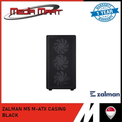 ZALMAN M5 M-ATX CASING BLACK