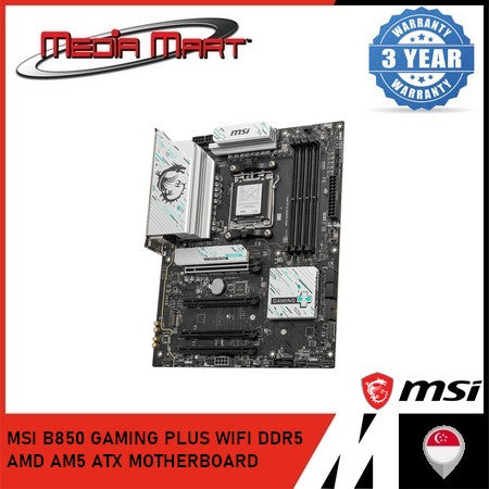 MSI B850 GAMING PLUS WIFI DDR5 AMD AM5 ATX MOTHHERBOARD