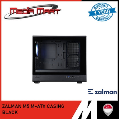 ZALMAN M5 M-ATX CASING BLACK