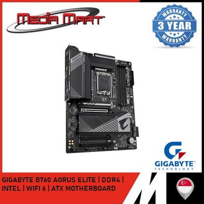 GIGABYTE B760 AORUS ELITE DDR4 LGA1700 ATX MOTHERBOARD