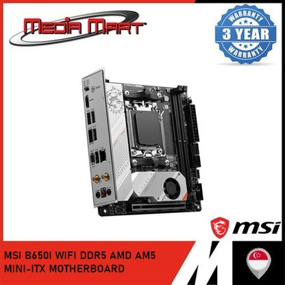 MSI B650I EDGE WIFI DDR5 AMD AM5 MINI-ITX MOTHERBOARD