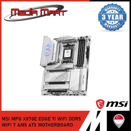 MSI MPG X870E EDGE TI WIFI DDR5 WIFI 7 AM5 ATX MOTHERBOARD
