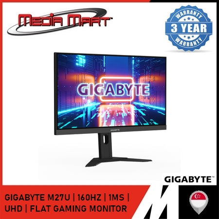 GIGABYTE M27U | 160HZ | 1MS | UHD | FLAT GAMING MONITOR