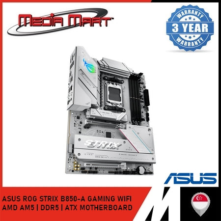 ASUS ROG STRIX B850-A GAMING WIFI AMD AM5 | DDR5 | ATX MOTHERBOARD