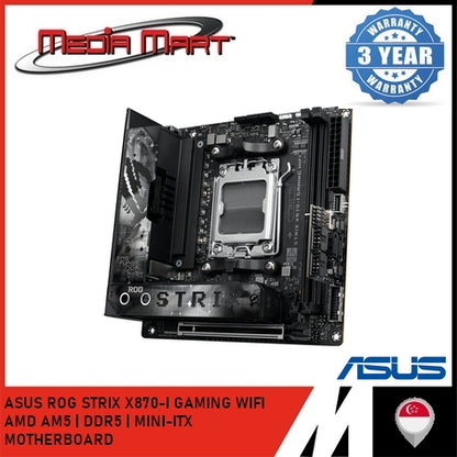 ASUS ROG STRIX X870-I GAMING WIFI ITX MOTHERBOARD