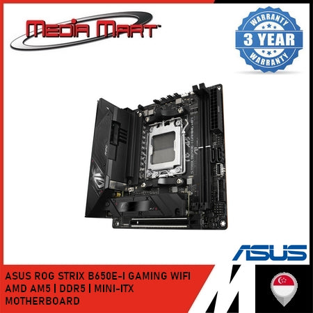 ASUS ROG STRIX B650E-I GAMING WIFI AMD AM5 | DDR5 | MINI-ITX MOTHERBOARD