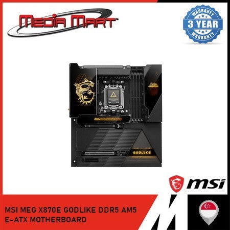 MSI MEG X870E GODLIKE DDR5 AM5 E-ATX MOTHERBOARD