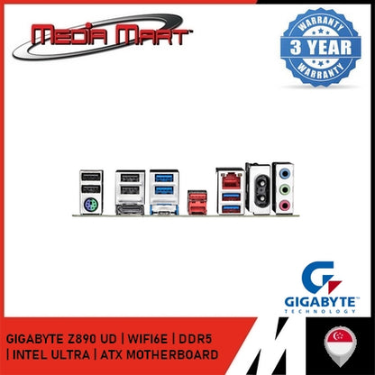 GIGABYTE Z890 UD WIFI 6E LGA 1851 DDR5 ATX MOTHERBOARD