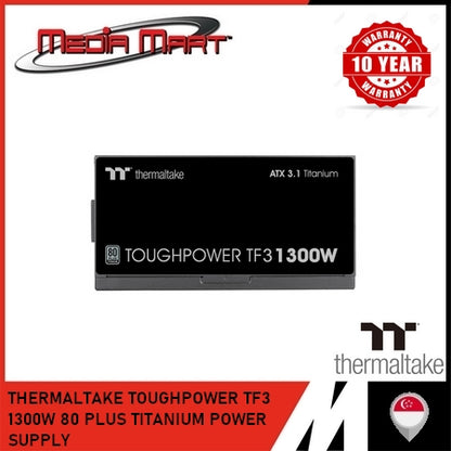 THERMALTAKE TOUGHPOWER TF3 1300W 80 PLUS TITANIUM POWER SUPPLY