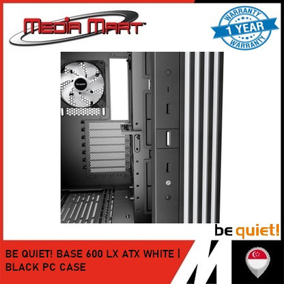 BE QUIET! BASE 600 LX ATX | M-ATX | WHITE | BLACK PC CASING