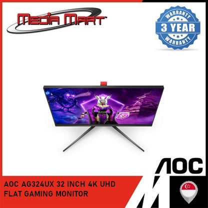 AOC AG324UX 32 INCH 4K UHD FLAT GAMING MONITOR