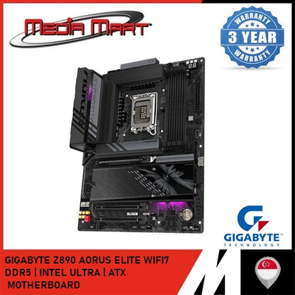 GIGABYTE Z890 AORUS ELITE WIFI 7 LGA 1851 DDR5 ATX MOTHERBOARD