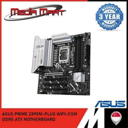 ASUS PRIME Z890M-PLUS WIFI-CSM GAMING MOTHERBOARD