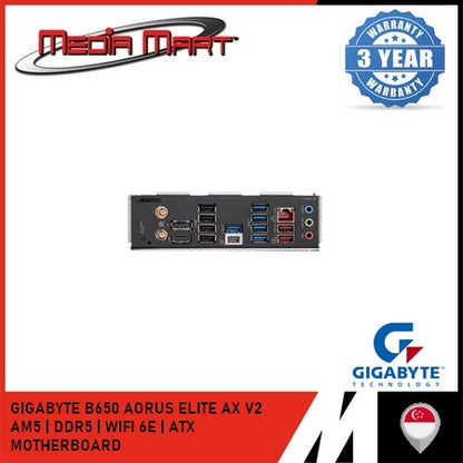 GIGABYTE B650 AORUS ELITE AX V2 AM5 DDR5 ATX MOTHERBOARD