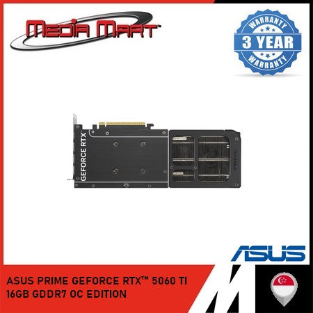 ASUS PRIME GEFORCE RTX 5060Ti 8GB GDDR7 OC EDITION GRAPHIC CARD