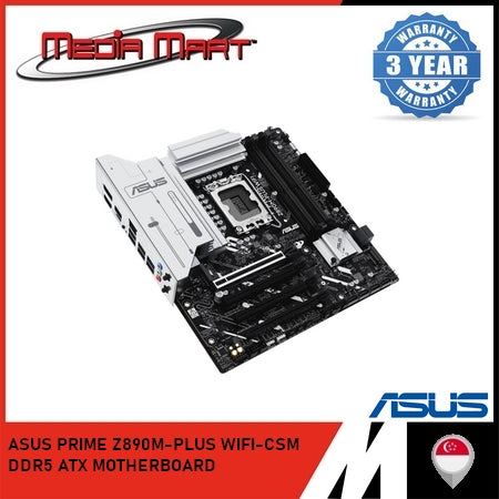 ASUS PRIME Z890M-PLUS WIFI-CSM GAMING MOTHERBOARD