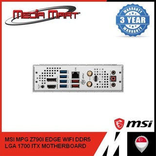 MSI MPG Z790I EDGE WIFI DDR5 ITX MOTHERBOARD