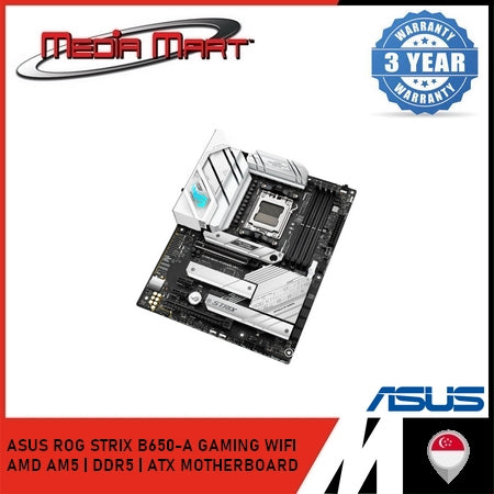 ASUS ROG STRIX B650-A GAMING WIFI AMD AM5 | DDR5 | ATX MOTHERBOARD