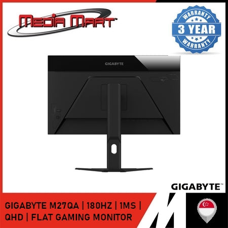 GIGABYTE M27QA | 180HZ | 1MS | QHD | FLAT GAMING MONITOR
