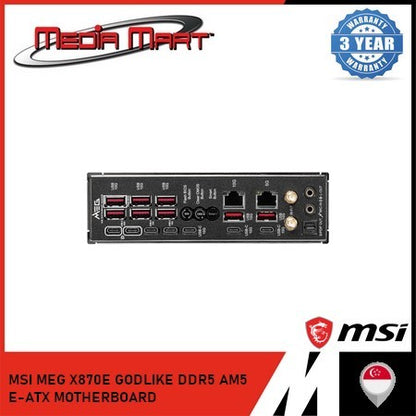 MSI MEG X870E GODLIKE DDR5 AM5 E-ATX MOTHERBOARD