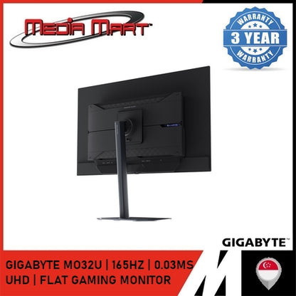 GIGABYTE MO32U | 165HZ | 0.03MS | UHD| OLED | FLAT GAMING MONITOR