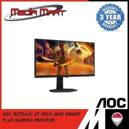 AOC Q27G4XY 27 INCH QHD SMART FLAT GAMING MONITOR