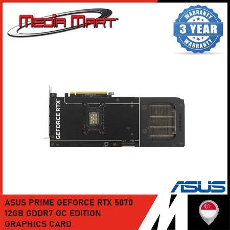 ASUS PRIME GEFORCE RTX 5070 12GB GDDR7 OC EDITION GRAPHICS CARD