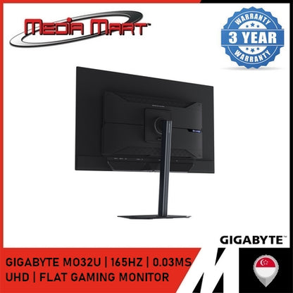 GIGABYTE MO32U | 165HZ | 0.03MS | UHD| OLED | FLAT GAMING MONITOR