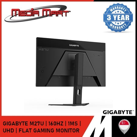 GIGABYTE M27U | 160HZ | 1MS | UHD | FLAT GAMING MONITOR