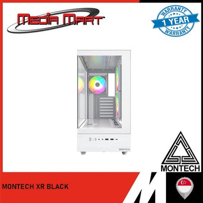 MONTECH XR BLACK/WHITE ATX CASE