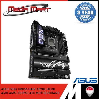 ASUS ROG CROSSHAIR X870E HERO ATX MOTHERBOARD