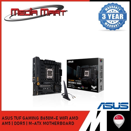 ASUS TUF GAMING B650M-E WIFI AMD AM5 | DDR5 | M-ATX MOTHERBOARD