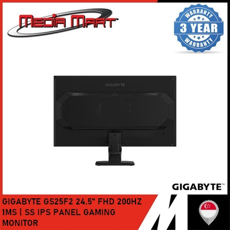 GIGABYTE GS25F2 24.5" 200HZ FHD IPS 1MS GAMING MONITOR