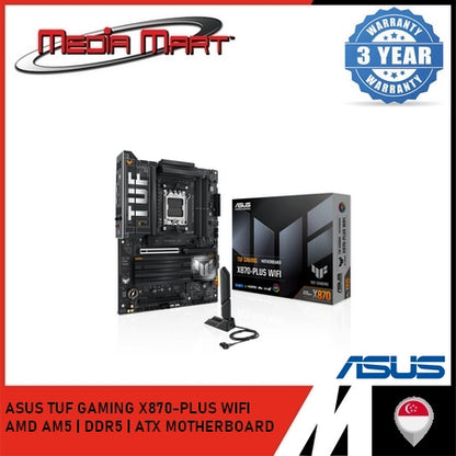 ASUS TUF GAMING X870-PLUS WIFI AMD AM5 | DDR5 | ATX MOTHERBOARD