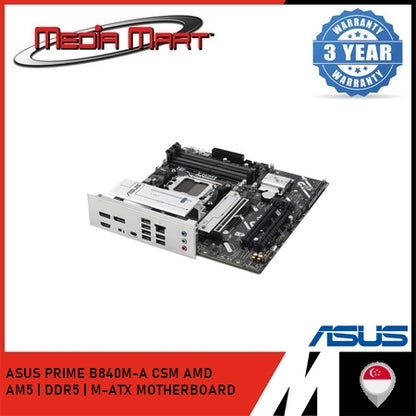 ASUS PRIME B840M-A CSM AMD AM5 | DDR5 | M-ATX MOTHERBOARD