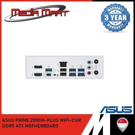 ASUS PRIME Z890M-PLUS WIFI-CSM GAMING MOTHERBOARD