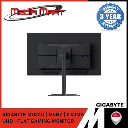 GIGABYTE MO32U | 165HZ | 0.03MS | UHD| OLED | FLAT GAMING MONITOR