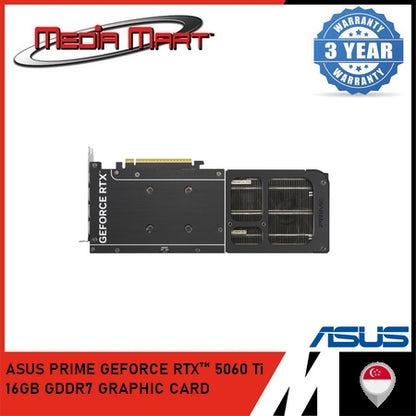 ASUS PRIME GEFORCE RTX 5060Ti 16GB GDDR7 GRAPHIC CARD