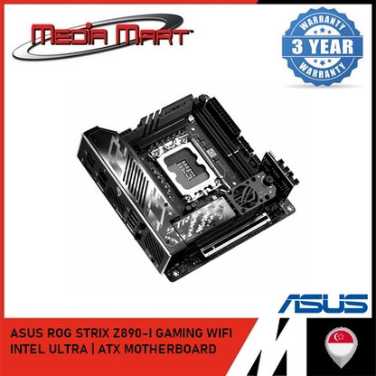 ASUS ROG STRIX Z890-I GAMING WIFI INTEL ULTRA ITX MOTHERBOARD