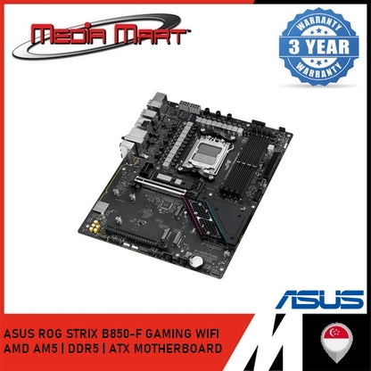 ASUS ROG STRIX B850-F GAMING WIFI AMD AM5 | DDR5 | ATX MOTHERBOARD